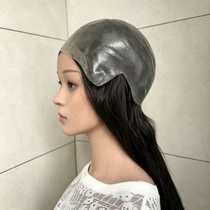 Perruque médicale en PU ultra-fin pour femmes souffrant d'<span class=keywords><strong>alopécie</strong></span>, 100% cheveux humains Remy, cheveux raides, <span class=keywords><strong>prothèse</strong></span> <span class=keywords><strong>capillaire</strong></span> pour perte de cheveux - Product Image 3