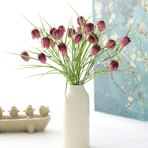 Fleur artificielle américaine fraîche, blanche et verte, style Grange <span class=keywords><strong>Barnum</strong></span>, style coréen, à 3 branches, de forme spéciale, décorative et assortie - Product Image 4