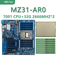 Carte mère de serveur MZ31-AR0 reconditionnée avec socket SP3, ports USB 3.0/2.0, 32 Go de RAM DDR4-2666 pour processeurs EPYC 7261/7251/7371