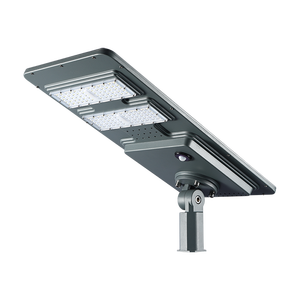 ไฟถนนโซลาร์เซลล์ LED ออลอินวัน 120W พร้อมกล้อง IP65 ตัวเรือนอะลูมิเนียม และแบตเตอรี่สำหรับสวนสาธารณะ ถนน รุ่น FL-pt2-120w Solar - Product Image 1