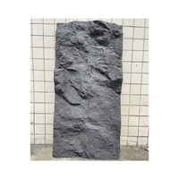Beauté de mur artificiel Panneau de revêtement de mur de briques bon marché Conceptions Polyuréthane PU Faux champignon Pierre Extérieur par haute qualité