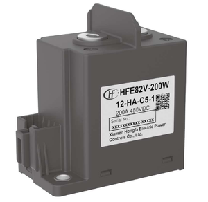 Contacteur CC haute tension HONGFA HFE82V-200W 750V 200A 24V/12V CC 2 phases 180kW - Product Image 1