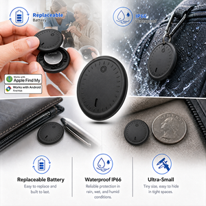 Dispositivo Antipérdida Compatible con IOS y Android, Resistente al Agua IP66, Mini Rastreador con Batería Reemplazable, Compatible con OEM/ODM - Product Image 1