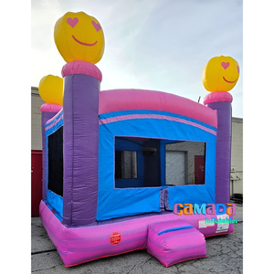 Château gonflable <span class=keywords><strong>de</strong></span> location pour fêtes en plein air, trampoline gonflable en PVC, château gonflable pour enfants - Product Image 4