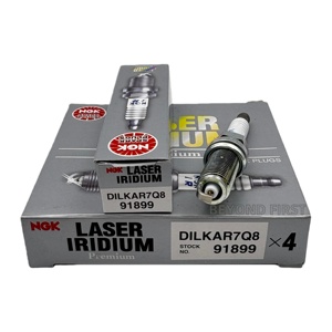 หัวเทียนแท้ NGK รุ่น 91899 DILKAR7Q8 สำหรับรถยนต์นิสสัน 3.5 4x4 ปี 2007-2014, 3.5 ปี 2006-2013 OEM 22401-EW61C,90919-01297 - Product Image 2