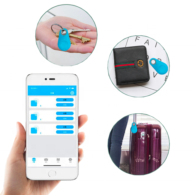2023 Portable Mini Bluetooth GPS Tracker for Luggage and Key Loss