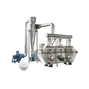 Industrial Food Granule Vibrating Fluidized Drying Machine Professional Aeromatic Fluid Bed Dryer ZLG