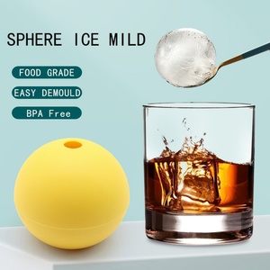 2026 Hot Selling Silicone Ice Ball Custom Silicone Ice Sphere Molds Round - Product Image 2