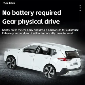 <span class=keywords><strong>รถ</strong></span>โมเดลไดแคสต์โลหะผสมสังกะสี X-TRAIL ขนาด 1/32 แบบจำลองดัดแปลงพร้อมเสียงและไฟ ของสะสม <span class=keywords><strong>รถ</strong></span>ของเล่นเด็กแบบสปอร์ต - Product Image 2