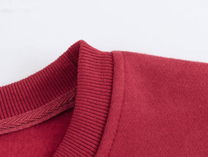 <span class=keywords><strong>Felpa</strong></span> <span class=keywords><strong>Oversize</strong></span> Casual da Donna con Stampa Lettering, Collo Tondo, Maniche Lunghe, Colore Rosso - Product Image 3
