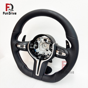 Volant sport en <span class=keywords><strong>cuir</strong></span> avec boutons <span class=keywords><strong>M1</strong></span> M2 bleus pour BMW F01 F06 F10 F11 F15 F20 F22 F30 F36 M3 F80 M4 F82 M5 F90 E90 - Product Image 5