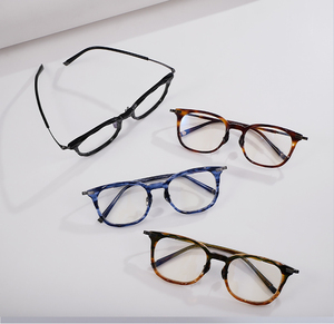 Customizable Minimalist Acetate Eyewear Acetate Eyeglass Frames Custom Logo Ready to Ship - Product Image 2