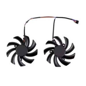 พัดลม GPU T129215SU / T129215BU 85มม. สำหรับ PowerColor RX 6700 <span class=keywords><strong>6600</strong></span> 6650 6500 XT <span class=keywords><strong>5600XT</strong></span> RX5700XT 5500XT การ์ดแสดงผล4Pin พัดลมระบายความร้อน - Product Image 4