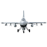 FMS 146PBT 64mm EDF F-16 Modèle d'avion électrique RC Jet Fighter PNP 6CH EDF Blue Thunder Fighting Falcon 2.4G Avion en mousse