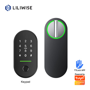 Liliwise Retrofit Door <b>Locks</b> Electronic Fingerprint Tuya Ttlock Security Digital Fechadura Inteligente Wifi Retrofit Smart <b>Lock</b> - Product Image 5