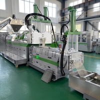 Machine de granulation de flocons PP/PE, machine de fabrication de granulés plastiques, machine de recyclage de plastique par pelletisation