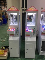 Machine à griffes mini de type arcade à monnayeur pour bonbons, vente en gros usine, garantie 1 an, matériel et verre personnalisables