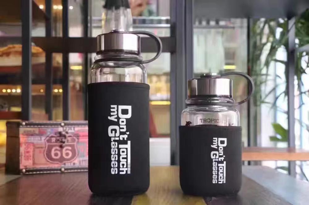 Custom Promotional Gift 800ml~1200ml  Bigger Water Bottle With Lid Outdoor Use Water Bottles