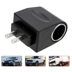 อะแดปเตอร์จุดบุหรี่รถยนต์ปลั๊ก EU US <span class=keywords><strong>220V</strong></span> เป็น DC <span class=keywords><strong>12V</strong></span> อุปกรณ์เสริมรถยนต์ - Product Image 4