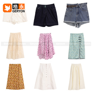 Geryon 复古女士衬衫 现成休闲风格 清洁混色设计 夏季款 中国产二手衣服批量包邮 - Product Image 6