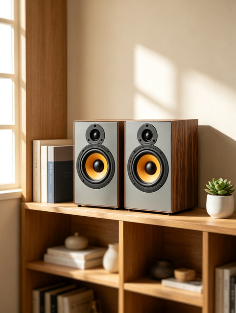 Active Bookshelf Speaker HiFi Stereo Bluetooth 5.3 Optical RCA Input Home Desktop Audio System OEM ODM Custom Logo