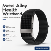 Bracelet intelligent de santé au design minimaliste, ECG, fréquence cardiaque, oxygène sanguin, suivi du sommeil, tracker de fitness sans écran pour les personnes âgées