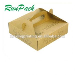 Comida de grado <span class=keywords><strong>popular</strong></span> caja de cartón caja de pizza redonda de fábrica - Product Image 6