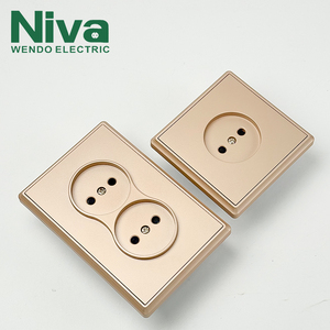 Niva Châu Âu pháp Đức Tiêu Chuẩn Thiết bị chuyển mạch và ổ cắm tùy chỉnh EU chức năng ổ cắm tường chuyển đổi ánh sáng ổ cắm cho khách sạn nhà - Product Image 2
