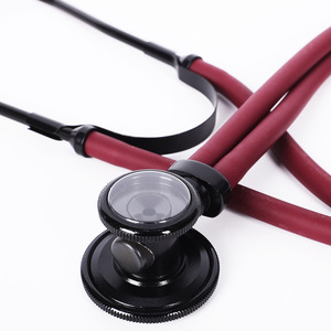 เครื่องฟังเสียงแบบมัลติฟังก์ชั่นสีดำล้วน แบบท่อคู่ ใช้พลังงานด้วยมือ ชุบสีดำ สองด้าน ระดับคลาส II - Product Image 3