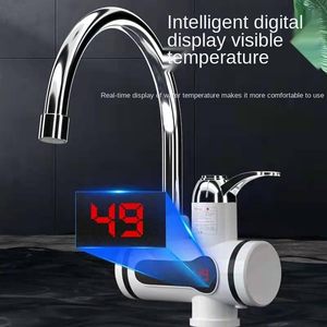 Grifo Calentador de Agua Eléctrico Instantáneo sin Tanque para Cocina, Grifo de Agua Caliente Instantánea - Product Image 3