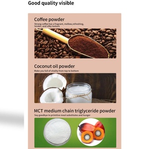 กาแฟผง MCT คุณภาพสูง สำหรับวีแกน ปราศจากส่วนผสมจากสัตว์ ช่วยลดไขมันและทดแทนมื้ออาหาร - Product Image 6