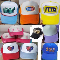 Gorra Trucker Personalizada con Logotipo Publicitario, Gorra de Malla con Logotipo por Transferencia Térmica, Unisex, Ajustable, de Espuma, para Verano