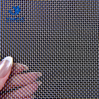 Maille en fil d'acier inoxydable / Filtre Inox / Bande de fil tissé à mailles carrées 1-635 / Services de découpe et de soudage (gratuits)