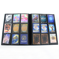Classeur à anneaux en PP pour cartes de baseball, avec 9 pochettes, en cuir, pour cartes gradées et cartes à collectionner