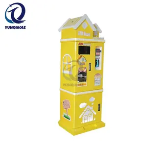 Factory Hot Sale Game Machine Coin Bank ATM Token Machine Changer Coin Change Machine With Card Reader System