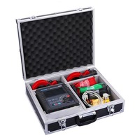 Dual Clamp Ground Resistance Tester High Accuracy Instrument Substation Tower Lightning-protection Ground for Work 1 Year IP67