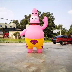 Personajes Inflables Publicitarios de <span class=keywords><strong>Bob</strong></span> <span class=keywords><strong>Esponja</strong></span>, Squidward y Patrick Star, Modelo de Personaje de Dibujos Animados Inflable para Decoración - Product Image 5