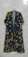 Nouvelle veste matelassée élégante et décontractée pour femme, style vintage, longue, imprimée Suzani, à motifs floraux, en coton respirant, idéale pour l'hiver et la plage
