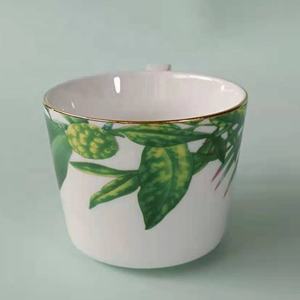 Hot <b>Sale</b> Tropical Rainforest Series 15 Piece Ceramic Coffee Set - Product Image 4