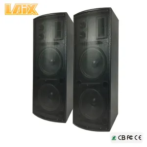 Laix Speaker DS-5 Dual 15 Inci 15 Inci, Speaker Panggung Stereo Teater Rumah Speaker Audio