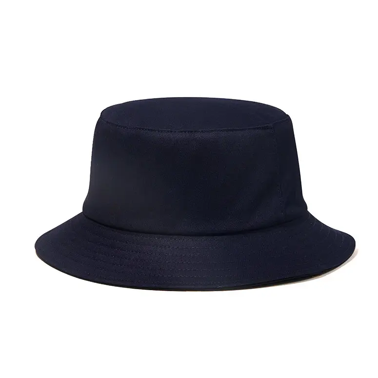 หมวกบัคเก็ตสองด้านสีล้วน,หมวกชาวประมงหมวกทรงถังทำจากผ้าฝ้าย100% สำหรับผู้ชายและผู้หญิง