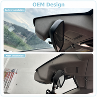 Dashcam voor CR-V 2023, speciaal ontworpen voor verborgen installatie, 4K Ultra HD nachtzicht, voorzijde, zwaartekrachtgevoelige vergrendeling, dubbele lens, 24 uur