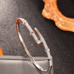 Geometric Charm <b>Bracelet</b> <b>Copper</b> Plated Micro Insert 15G Gift Jewelry Summer 2024 - Product Image 4