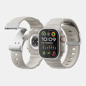 สายนาฬิกาซิลิโคนแม่เหล็ก RYB แบบพับได้ สำหรับ <span class=keywords><strong>Apple</strong></span> <span class=keywords><strong>Watch</strong></span> Series 11 10 42 มม. 46 มม. Ultra 2 <span class=keywords><strong>3</strong></span> 49 มม. - Product Image 3