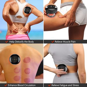 Ventouse intelligente sans fil à 12 niveaux pour soulager les douleurs musculaires, appareil de ventouses à aspiration automatisée, kit de thérapie par ventouses pour la maison - Product Image 3