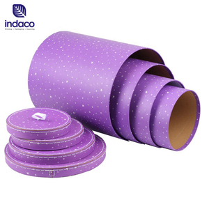 Customized printing circular tube paper <b>box</b>, high-quality cylindrical paper gift <b>box</b> for gift storage - Product Image 4