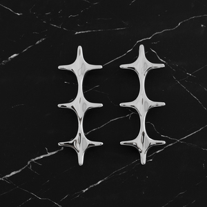 Poignées de meubles Santaya en laiton noir mat minimalistes pour armoires de cuisine, armoires de chambre, tiroirs de salle de bain - Product Image 1