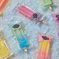 Sacs en plastique personnalisés de qualité alimentaire pour emballages de glaces et de sucettes glacées