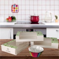 Runxing carton déjeuner sushi moto boîte de livraison de nourriture avec fenêtre transparente