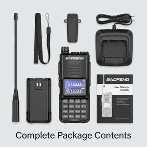 Baofeng UV-30L 10W Dual Band <b>Walkie</b> <b>Talkie</b> Long Range GMRS Radio Handheld Transceiver Type-C Charging - Product Image 6